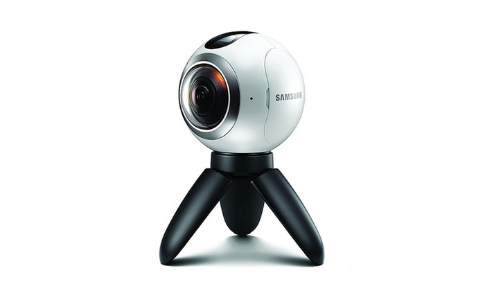 Samsung Gear 360 (2016 model) Real 360 High Resolution VR Camera White (New) $67