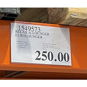 Ravenna euro sale lounger