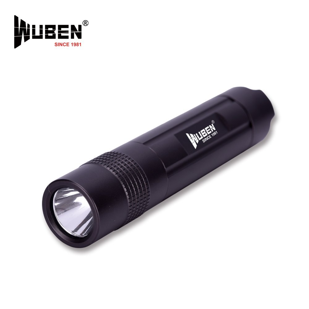 LED Flashlight，USB Rechargeable Torch Waterproof IPX-8 Torch Aluminum with Super Bright CREE Leds $12.99
