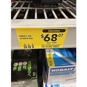 Kobalt clearance new arrivals