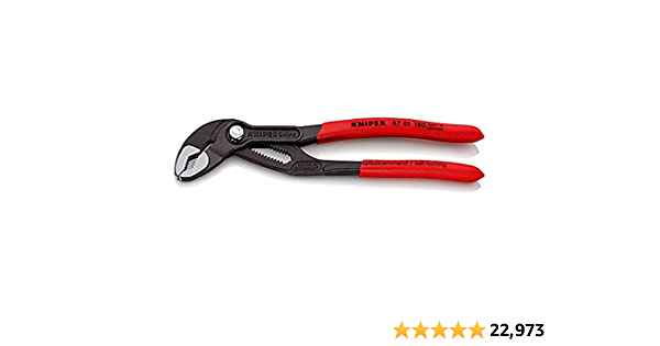 Amazon has KNIPEX - 8701180 Knipex 87 01 180 7-1/4-Inch Cobra Pliers - $25.25