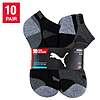 Costco Members: 10-Pair Men's or Women's Puma No Show Socks (Black or White) $11 (or less) + Free Shipping