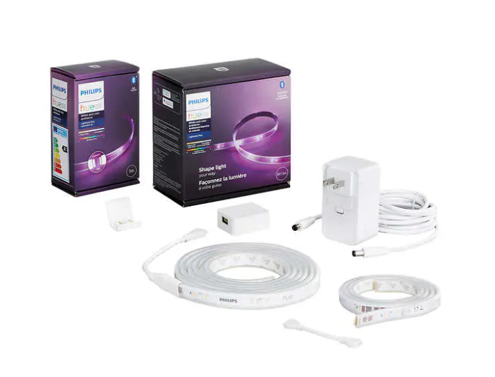 Philips Hue 9' Bluetooth & Zigbee Light Strip Bundle $70 + Free Shipping ~ Costco