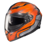 HJC F70 Deathstroke Adult Motorcycle Helmet w/ HJ-V9 Black Dark Smoke Sunshield $189 + Free Shipping