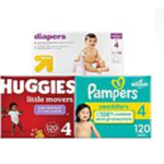 Target: Purchase $100 in Select Baby Diapers, Wipes & Training Pants, Get $30 GC + Free Store Pickup