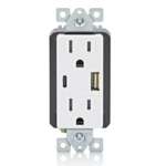 Select Stores: 2-Pack Leviton 15A Tamper Resistant Type A/C 3.6A 18W USB Outlet $20 In-Store Purchase Only