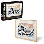 1810-Piece LEGO Art Hokusai – The Great Wave $80 + Free Shipping