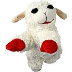 10" Multipet Lambchop Plush Squeaker Dog Toy $5