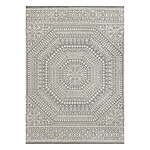 5' x 7' Mainstays Woven Outdoor Rug (Gray Medallion) $26.85