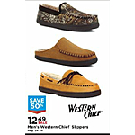 Mills Fleet Farm Black Friday: Men's Western Chief Slippers (Select Styles) for $12.49