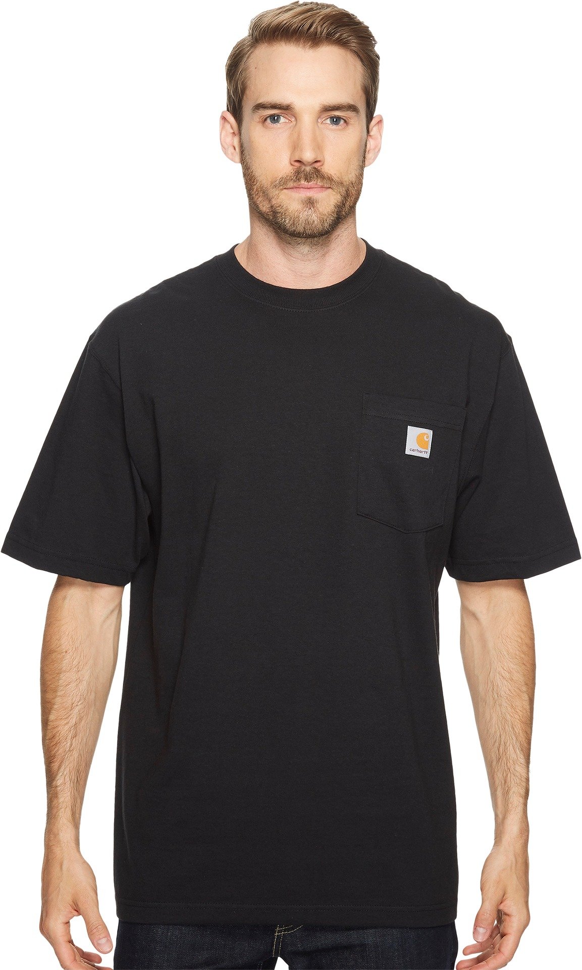 Carhartt Men's K87 Heavyweight Short Sleeve T-Shirts (Various Colors) $15 ~ Amazon
