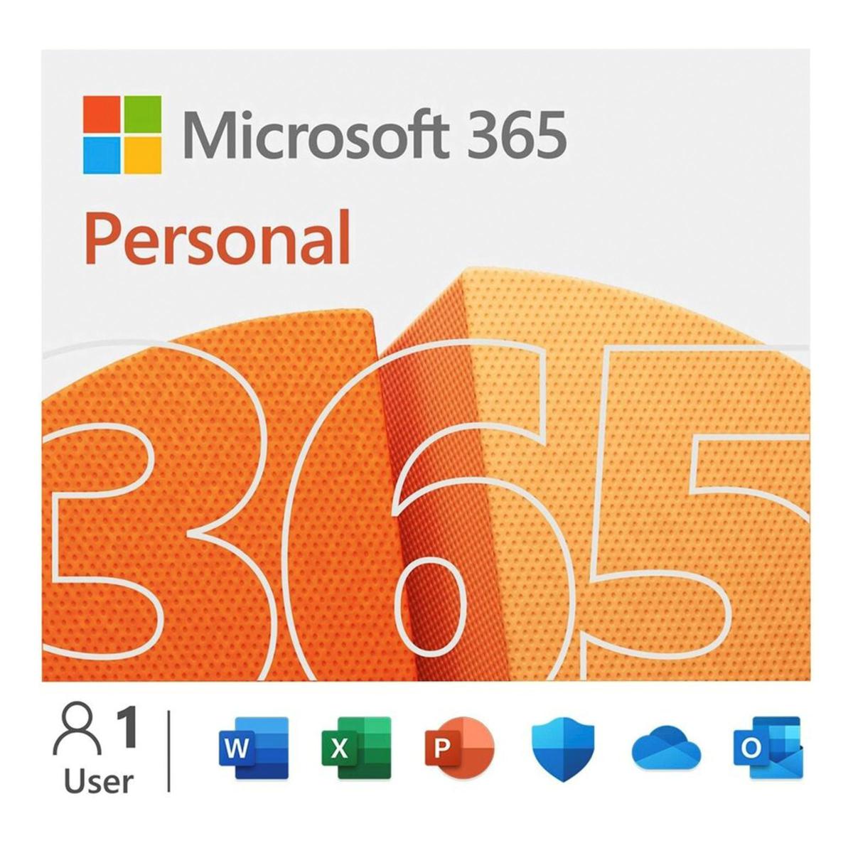 1-Year 1-User Microsoft 365 Personal Subscription (Digital Download) $30 ~ HP