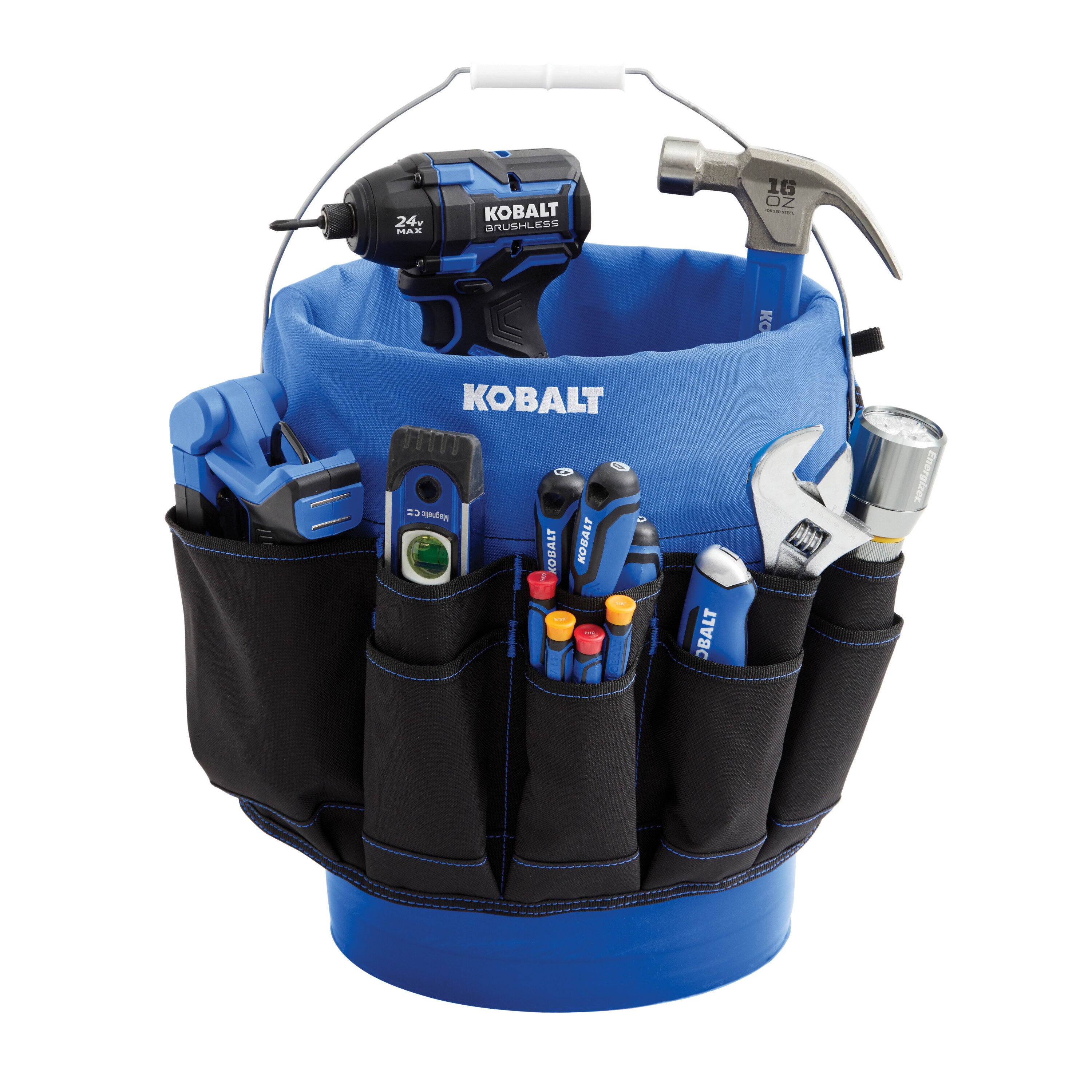 Kobalt Blue 18" 5-Gallon Bucket Organizer $8 w/ store pickup ~ Lowe's