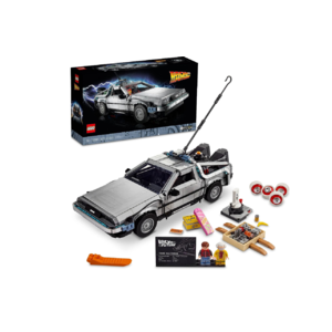  LEGO Icons Back to The Future Time Machine 10300, Model Car  Building Kit Based on The Delorean from The Iconic Movie, Perfect Build for  Teens and Adults Who Love to Create 