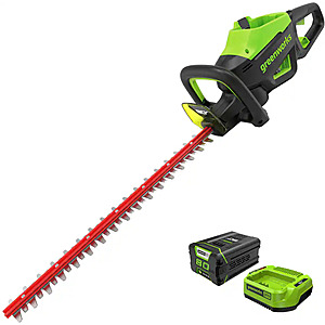 Greenworks 80V 26" Cordless Brushless Hedge Trimmer w/ 2Ah Battery & Charger $99.99 + Free Shipping