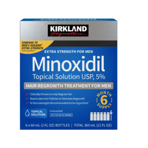 Costco Members: 6-Pack 2-Oz Kirkland 5% Minoxidil Topical Hair Regrowth Solution $14 + $6 S&H