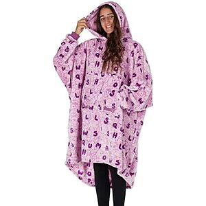 The Comfy Dream Squishmallows Microfiber Oversized Wearable Blanket (Various) from 