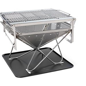 Snow Peak Portable Takibi Fire & Grill w/ Carrying Case (Stainless Steel) $191.95 + Free Shipping