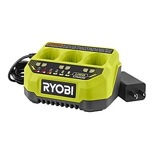 Ryobi USB Lithium 3-Port Charger w/ USB 3.0 Ah Rechargeable Battery $30 ~ Home Depot