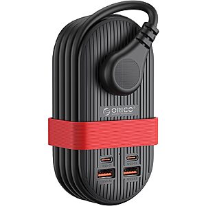 65W ORICO 7-in-1 GaN USB Travel Power Strip Charging Station $19.80 + Free S&H