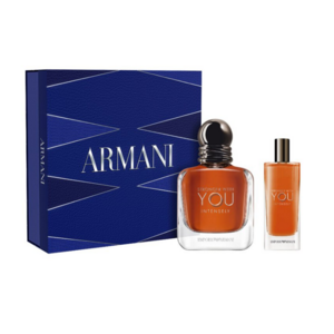 2-Pc Armani Beauty Men's Stronger With You Intensely EDP Set (100 ml + 15 ml) $77 + Free S&H