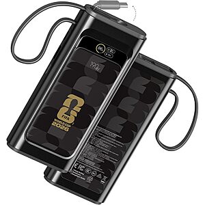 20000mAh Wagon International 3-Port up to 190W Power Bank $40 + Free S&H