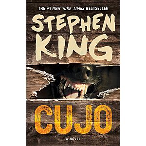Cujo: A Novel by Stephen King (eBook) $3 