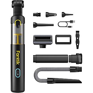 Fanttik Slim V8 Apex 4-in-1 Cordless Car Vacuum $52 + Free S&H