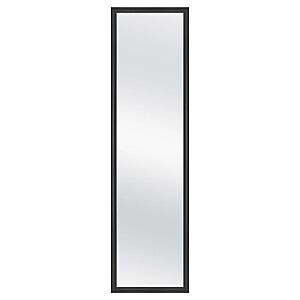 13.5" x 49.5" Room Essentials Framed Door Mirror (Black or White) $4.80 + Free Store Pickup