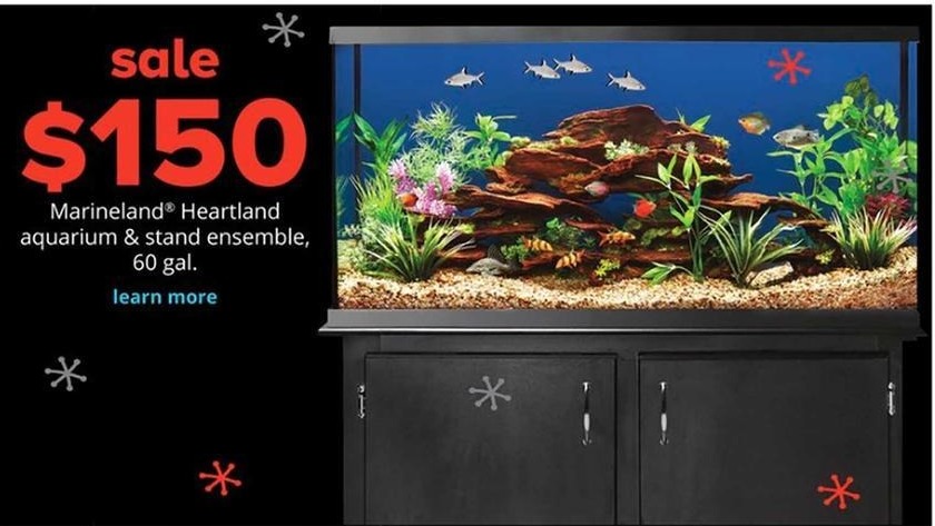 Petsmart Black Friday 60 Gal Marineland Heartland Aquarium