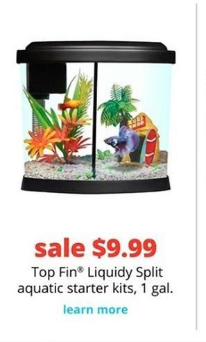 Petsmart Black Friday Top Fin Liquidity Split Aquatic Starter