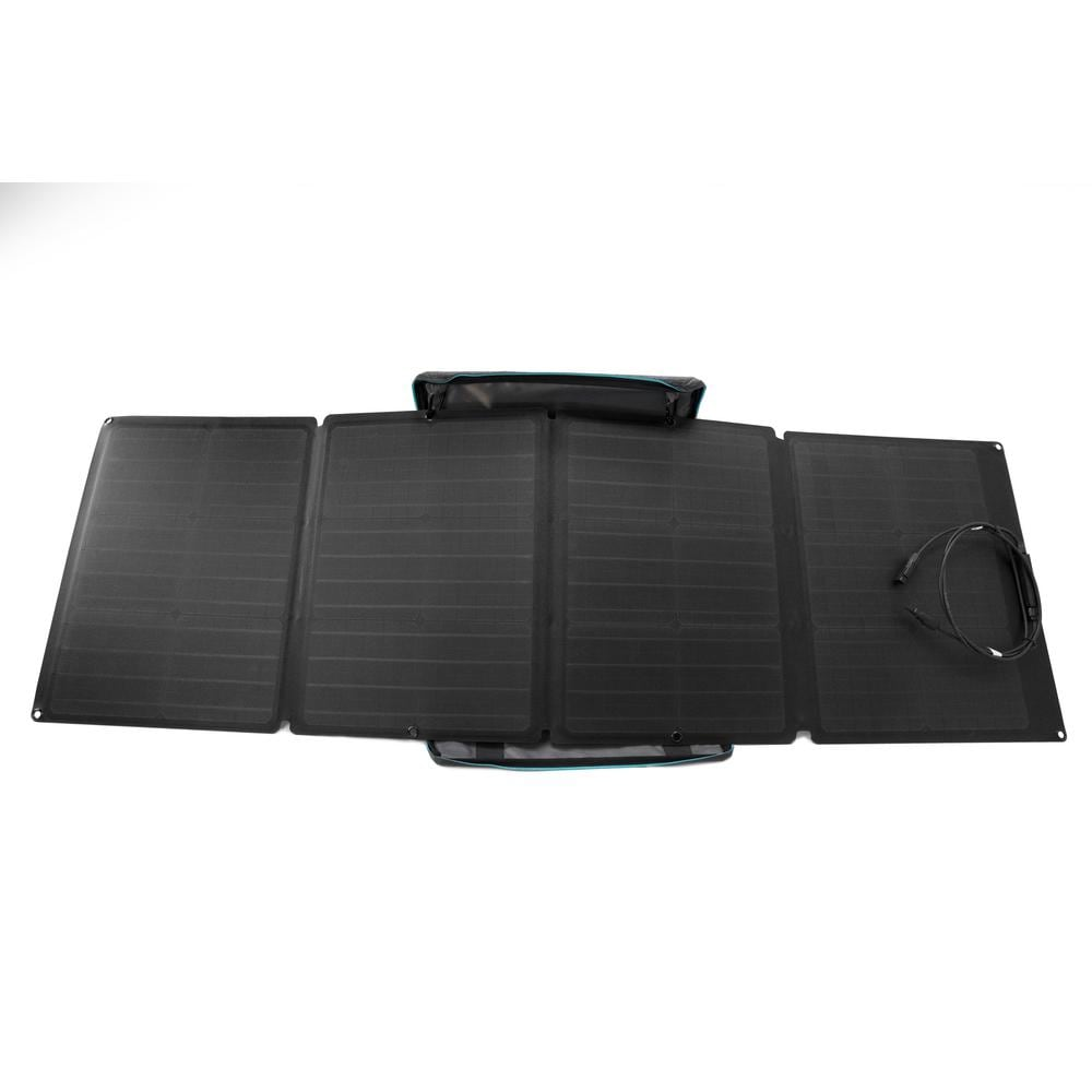 EF ECOFLOW 110W Portable Solar Panel - The Home Depot $249
