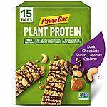 15 Count Box of PowerBar Plant Protein Bar in Dark Chocolate Salted Caramel Cashew $8.72 AC &amp; S&amp;S ($6.96 AC &amp; 5 S&amp;S Orders) + Free Shipping - Amazon