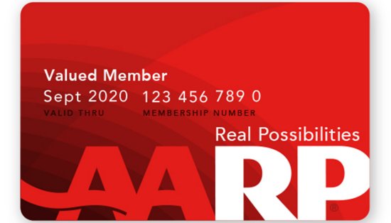 2 Year AARP Membership (any age can join) $12/1yr, $20/2yrs, $50/5yrs (regular $16/yr)