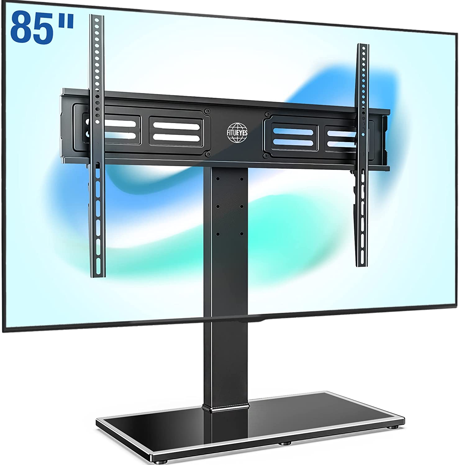 FITUEYES Universal TV Stand/Base Swivel Tabletop TV Stand $79.99