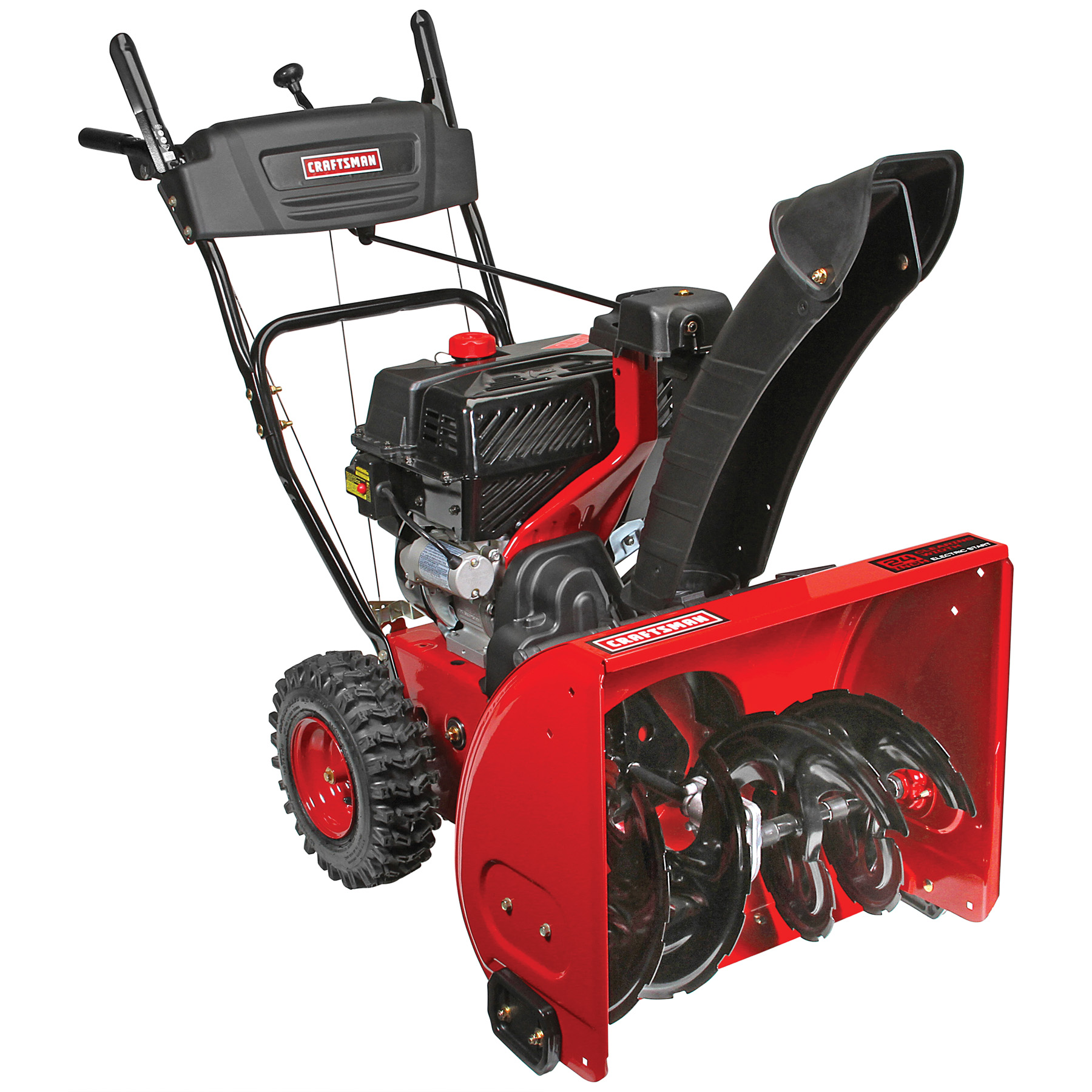 Sears Craftsman 208CC 24" quiet 2 stage snowblower $421.99 free pickup $100 back in SYW points and others