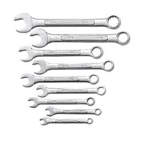 9-Piece Master Forge Combination Wrench Set (SAE or Metric)