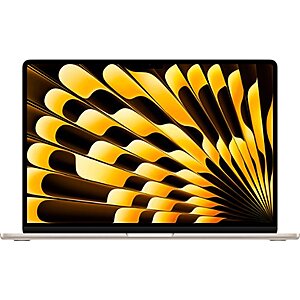 Apple - MacBook Air 15-inch Apple M3 chip - 16GB Memory - 256GB SSD $899 at Best Buy