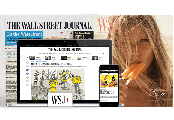 Amex offer: One-year digital subscription to the Wall Street Journal for $42