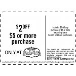 Fazoli's $2 off a $5 purchase Printable Coupon Exp 10/31/2013