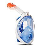 Vangogo 180 degree Full Face Snorkel Mask With Gopro Mount for Adult, Youth, Kids $29.99 + FSSS or FS with prime