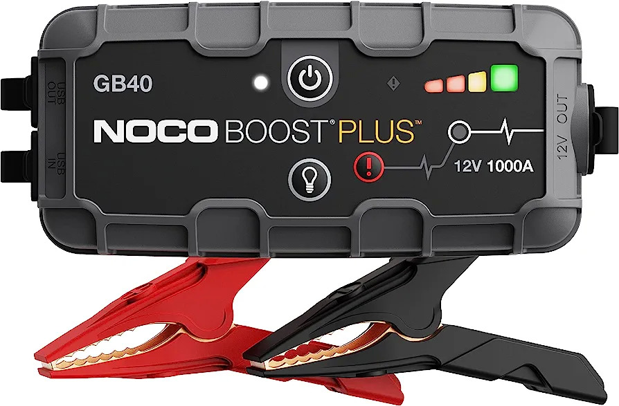 NOCO Boost Plus GB40 1000A 12V Car Battery Jump Starter (+ Other NOCO Jump Starters), from $79.95