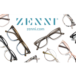 Zenni Optical Eyeglasses Coupon: 40% Off 3+ Pairs, 30% Off 2 Pairs, One Pair 20% Off (Min. $40 Purchase Req.)