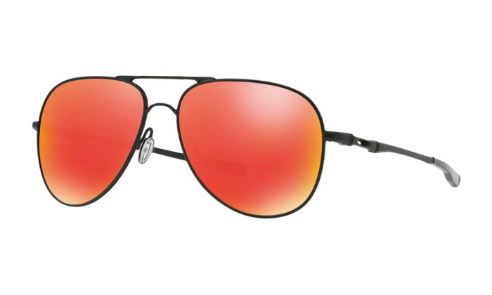 Oakley Elmont Ruby Iridium Aviator Sunglasses $115