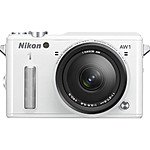 Nikon Refurbished 1 AW1 14.2MP Waterproof Mirrorless Camera w/ 11-27.5mm Lens (White) $250