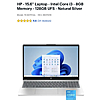 HP - 15.6 Laptop - Intel Core i3 - 8GB Memory - 128GB UFS - Natural Silver $219.99