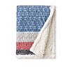 50x70&amp;quot; Eddie Bauer Brushed Fleece Throw Blanket with Sherpa Reverse (Fair Isle Midnight) $8.99 + Free Shipping w/ Prime or on $35+