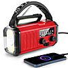 10000mAh Emergency Crank Radio, NOAA/AM/FM Weather Radio, Type-C Charge, Solar Charging (Red or Lt. Green) $15.99 + Free Shipping w/ Prime or on $35+