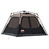 Coleman 4-Person Cabin Camping Tent with Instant Setup 8 x 7 ft Black $108.99 + Free Shipping