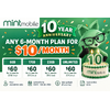 Mint Mobile 10th Anniversary: New Customers: 6-Month Plans (6GB to Unlimited)